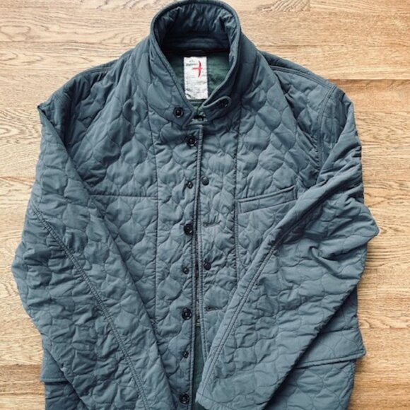 Relwen Quilted Trap Blazer - Gray - XL - Picture 1 of 4